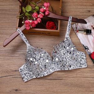 Women Fashion Bra Tops For Raves Dances Club <b>Wear</b> Belly Dancing Costumes Concerts <b>Wear</b> Music Festivals Parties Dance Competition - Product Image 5