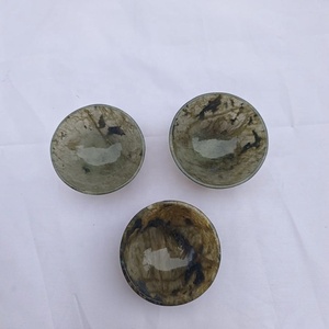Petit bol en pierre précieuse naturelle de labradorite, bol en cristal poli pour la décoration de la maison, la méditation, la guérison Reiki, vente en gros - Product Image 5