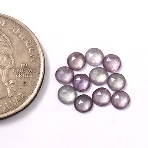 Alejandrita Sintética Facetada, Corte Rosa Redondo de 4x4mm, Gema Suelta, Proveedor al por Mayor, Precio de Fábrica, Gema de Alta Calidad - Product Image 1