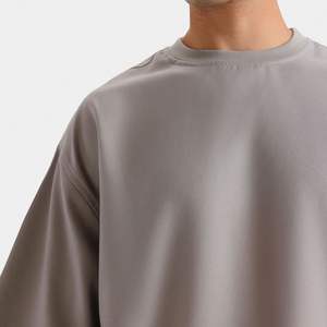 เสื้อยืดคอตตอน 100% แบบสั่งทำพิเศษสำหรับผู้ชาย แขนสั้น แห้งเร็ว ระบายอากาศได้ดี ผู้ผลิต OEM ODM เสื้อยืดใส่สบาย - Product Image 4