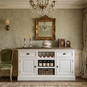 Cómoda de Madera de Teca Sólida Moala Hore con 7 Cajones, Elegante Mueble de Almacenamiento para Dormitorio o Sala de Estar, Acabado en Madera Natural - Product Image 4