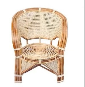 Fauteuil en rotin au design moderne avec pieds coniques pour la maison, le jardin et les cafés – Durable et confortable, logo en relief - Product Image 4