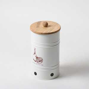 Modern Metal <b>Storage</b> Canister <b>with</b> <b>Lid</b> for Pantry Organization Countertop <b>Storage</b> and Stylish Interior <b>Decor</b> - Product Image 2