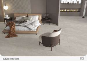 กระเบื้องพอร์ซเลนผิวซาตินหรูหรา ขนาด 600x1200 มม. กระเบื้องปูพื้นและผนังขนาดใหญ่ สำหรับตกแต่งภายในบ้านและสำนักงานระดับพรีเมียม - Product Image 4