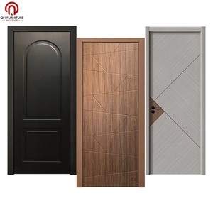 Panel de Puerta Interior Minimalista y Elegante, Madera Maciza Duradera, Aislamiento Acústico, Garantía de 3 Años, Estilo Simple, Acabado para Apartamento - Product Image 3