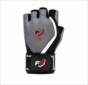 Custom Leather Baseball Batting Gloves Lightweight Breathable <b>Half</b> finger Training Gloves Hook and Loop Anti <b>Slip</b> for Adults - Product Image 4
