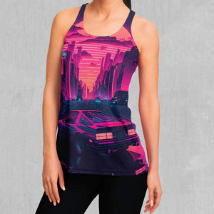 Débardeur de sport imprimé pour femme grande taille, respirant, dos nageur, pour la gym, le fitness et la course - Product Image 1