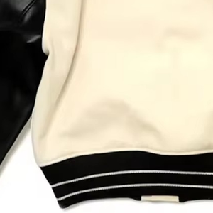 Veste de sport premium style Letterman en laine à manches longues, streetwear, prix d'usine, veste varsity pas chère pour hommes - Product Image 4