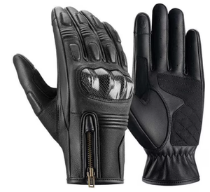 Guantes Profesionales para Motociclismo de Carreras con Protección de Armadura de Carbono, Agarre Antideslizante y Diseño Transpirable y Confortable - Product Image 4