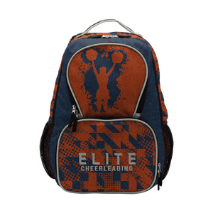 Breathable Custom Cheer <b>Backpack</b> For Different Age Girls Cheer And Dance <b>Backpack</b> Black Cheerlead Bag With Rhinestones Logo 2026 - Product Image 1