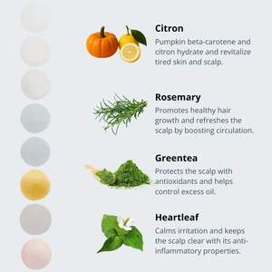 ERIGERON Citron Vegan Beauty Ball Cuidado todo en uno que refresca y nutre tu cabello - Product Image 4