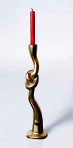 Bold Blossom Zigzag Shape <b>Brass</b> Handmade <b>Candlesticks</b> Modern Decorative Candle <b>Holder</b> High Quality Home Hotel Wedding Event - Product Image 2