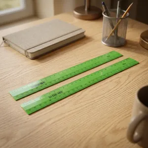 Regla de Medición Resistente Vikas de Color Verde para Estudiantes, Profesores, Ingenieros y Trabajo Creativo, Venta al Por Mayor - Product Image 3