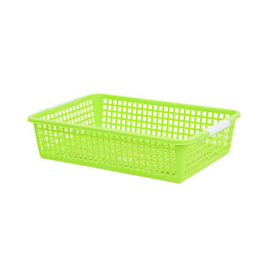 Lightweight Modern Korean Style <b>Plastic</b> Storage <b>Baskets</b> Rectangle Shape for Daily Laundry or Multipurpose Household Use - Product Image 4