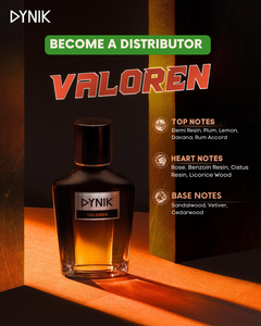 Perfume Masculino de Lujo Más Vendido DYNIK Valoren 50ml Colección de Fragancias Premium para Hombre Fragancia Distintiva para Caballeros Modernos - Product Image 5