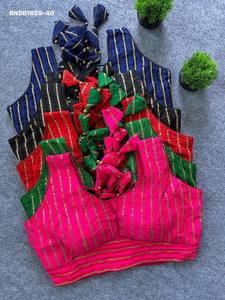 Colección de blusas de seda con lentejuelas y borlas, preformadas, con relleno, cierre trasero y borlas múltiples, para festivales, a precio de mayorista. - Product Image 5