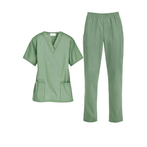 Meilleures ventes : Ensembles de blouses et pantalons de travail en coton et polyester, de haute qualité, personnalisables, pour infirmières et personnel hospitalier, pour femme - Product Image 3