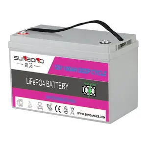 Bateria recarregável para carro, baterias solares profundas de ciclo lifepo4 íon de lítio 12 v 24v 200ah 300ah 400ah 12 v bateria de lítio 100ah para preço do carro