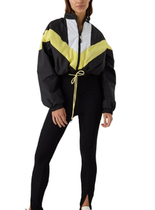 Vêtements de sport pour femmes personnalisés, coupe-vent en polyester, deux tons, imperméables, très demandés - Product Image 4