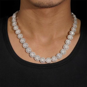 สร้อยคอ Luxury Link เครื่องประดับชั้นดี จี้และเครื่องประดับตกแต่งสไตล์โมซัมบิก เงินแท้ S925 เครื่องประดับแฟชั่น - Product Image 3