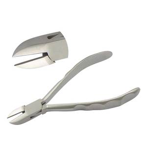 Coupe-fil de précision en acier inoxydable de 145 mm avec poignées ergonomiques et mors lisses pour la fabrication de bijoux - Product Image 1