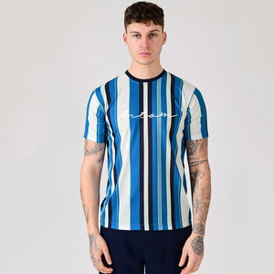 T-shirt homme uni à col rond, décontracté, streetwear, manches courtes, pour tous les jours, t-shirt personnalisé OEM pour homme - Product Image 2