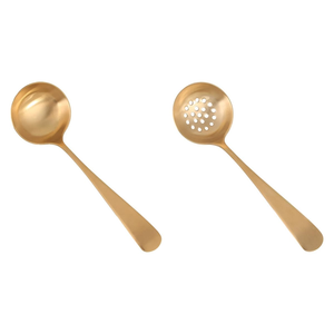 Handcrafted Pure Brass <b>Spoon</b> Set With Elegant Design For Dining Table Use Premium Quality Brass <b>Spoon</b> by perfect enterprises - Product Image 1