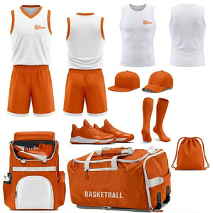 Factory Price Basketball Kits Comfortable Quick Dry Breathable Moisture-Wicking Custom Logo Unisex Wholesale Supply - Product Image 1