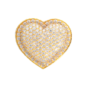 Anillo de Corazón con Diamantes Moissanite Estilo Hip Hop para Mujer, Precio de Fábrica al por Mayor, Oro de 14k, Anillo con Incrustaciones de Diamantes, Perfecto para Regalo de San Valentín - Product Image 6