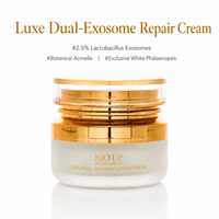Crème nourrissante pour le visage BIO Dual Essence, complexe de niacinamide, exosomes et PDRN, 50 g, éclaircissante, anti-rides, hydratante pour tous types de peau