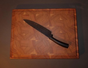 Tabla de Madera para Cortar Carne, Tabla de Madera Maciza para Pan y Frutas, Tabla de Cortar Rectangular de Madera Entera, Panel de Cocina para Cortar - Product Image 4