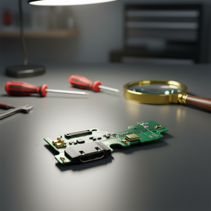 Placa de Carga Vodafone Smart N9 VFD720 con Conector, Pieza de Repuesto para Placa Base - Product Image 3