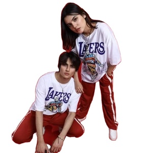 T-shirt Boxy court de haute qualité coupe régulière 100% coton hommes Logo personnalisé Streetwear épaule tombante solide tricoté respirant - Product Image 4