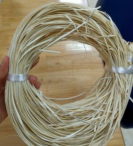 Dyed Rattan Peel 2 mm Flat Rattan Skin Round Edge Cane Skin Softened Rattan Ribbon Cane Peel for Basket Weaving from Vietnam - Product Image 1