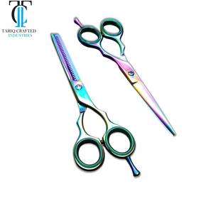 Ciseaux de coiffure professionnels pour salon, lame de rasoir, ciseaux de barbier TARIQ CRAFTED INDUSTRIES - Product Image 1