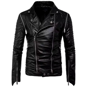 Wholesale Fashion <b>Genuine</b> <b>Leather</b> <b>Jacket</b> for <b>Men</b> 2025 Made in Pakistan Stylish Design for Everyday Wear - Product Image 4