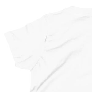<b>White</b> Youth Short Sleeve Crew Neck <b>Tee</b> Shirt with Jack and Jill of America 1938 Logo Casual Cotton <b>Tee</b> Everyday Youth Apparel - Product Image 4