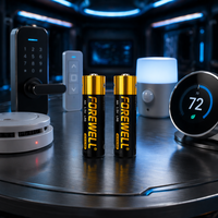 FOREWELL Baterai Alkaline LR6 AA 1.5V Handal untuk Remote Control, Senter, Peralatan Rumah Tangga & Mainan - Pasokan Grosir