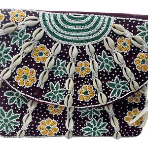 New Arrival <b>Vintage</b> Banjara Women's Messenger <b>Bag</b> Boho Bohemian Hippie Beaded Shoulder/Sling/<b>Clutch</b> Evening Wedding Party - Product Image 1