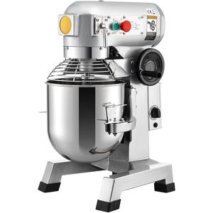 Impastatrice Commerciale in Acciaio Inox da 500W 15Qt con Funzione Timer per Uso in Panetteria - Product Image 6