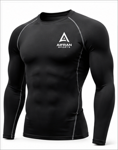 Chemise de combat à manches longues pour homme, respirante, à séchage rapide, pour MMA, BJJ, entraînement physique - Product Image 2