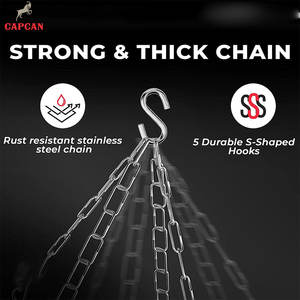 Sac de frappe professionnel de haute qualité, robuste, avec coutures renforcées et remplissage de sable haute densité pour une pratique intense de la frappe. - Product Image 5