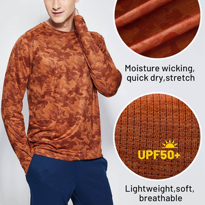 Vente directe d'usine, prix raisonnable, chemise de pêche pour homme à séchage rapide, coupe confortable, manches longues. - Product Image 4