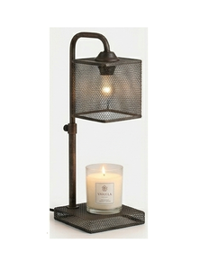 Lámpara Calentadora de Velas Eléctrica Blanca con Portavelas para Uso en Interiores, Aromaterapia, Decoración de Mesa - Product Image 5