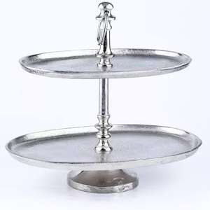 Soporte para Pastel de Aluminio de Último Diseño, Personalizable, para Decoración del Hogar, Hotel, Fiestas de Cumpleaños, Herramienta para Pastel - Product Image 1