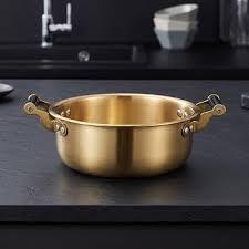 Cacerola de Cobre Premium con Asas Dobles, Portátil, Capacidad de 1-2L, Diseño Minimalista, Compatible con Gas e Inducción, Sin Revestimiento Interior - Product Image 3