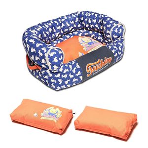 Premium <b>Rabbit</b> Spotted Lazy Bones Dog <b>Bed</b> Easy-Wash Couch for Pets - Product Image 2
