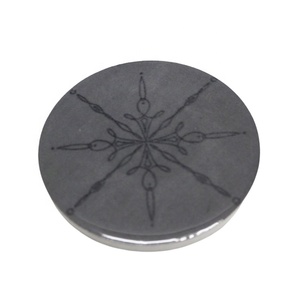 Wholesale Table Top Decoration MDF <b>Board</b> Round Coaster New Style Flower Sticker Enamel <b>Mats</b> and Pads for Kitchen Utensil - Product Image 6