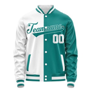 Veste universitaire en laine mélangée personnalisée IBEX OEM ODM, veste de baseball brodée, veste de style streetwear haut de gamme, fabrication en usine - Product Image 2