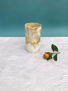 Vaso de Vidrio Rústico Hecho a Mano con Cuerno de Búfalo Natural, Ecológico, para Beber, Decoración para el Hogar, de REHMAN CRAFT - Product Image 5